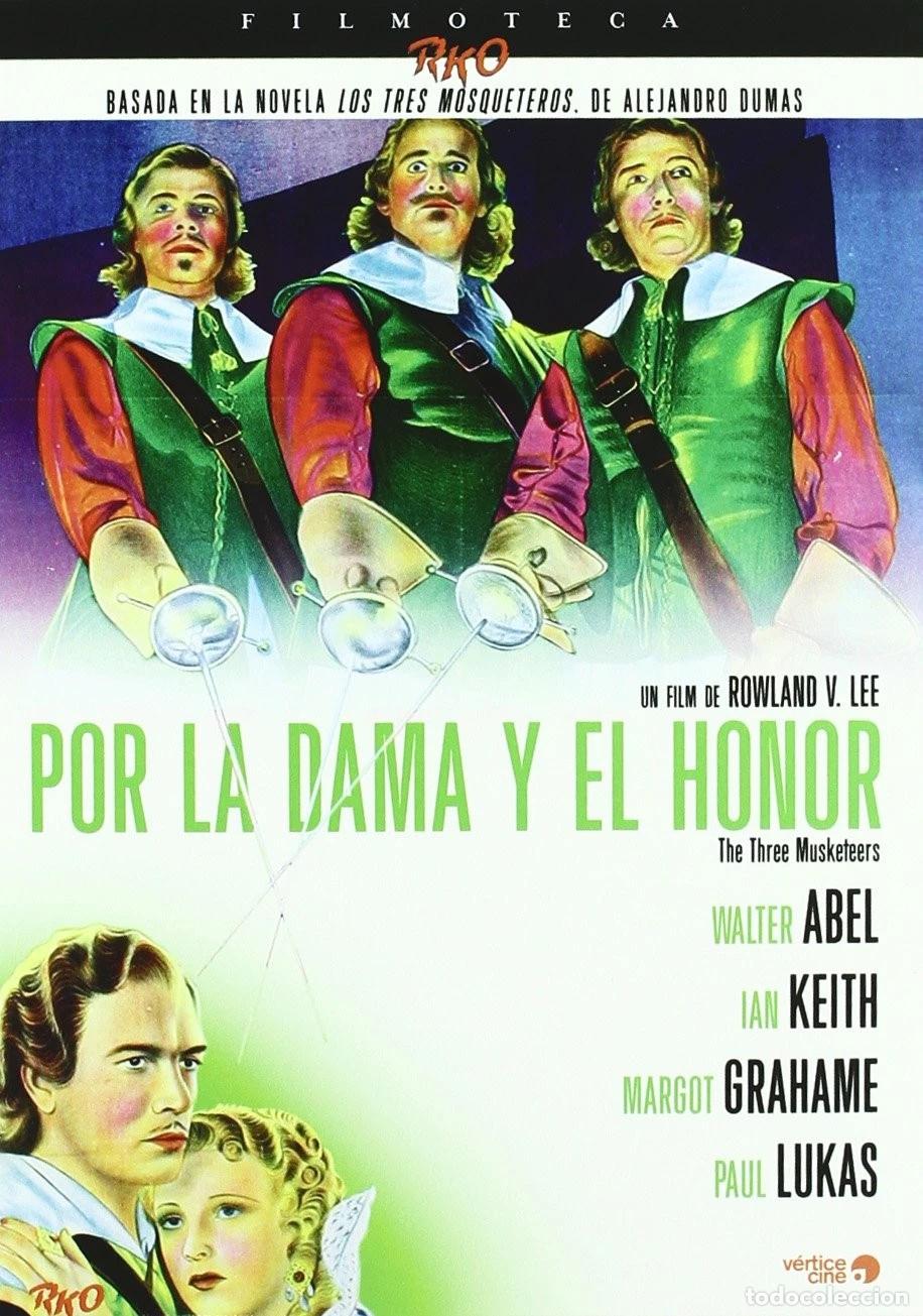 Cinema: Por La Dama Y El Honor [DVD] (1935) The Three Musketeers