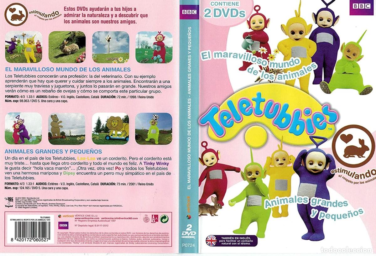 Cine: Teletubbies 2 DVDs El maravilloso mundo de los animales Animales gran