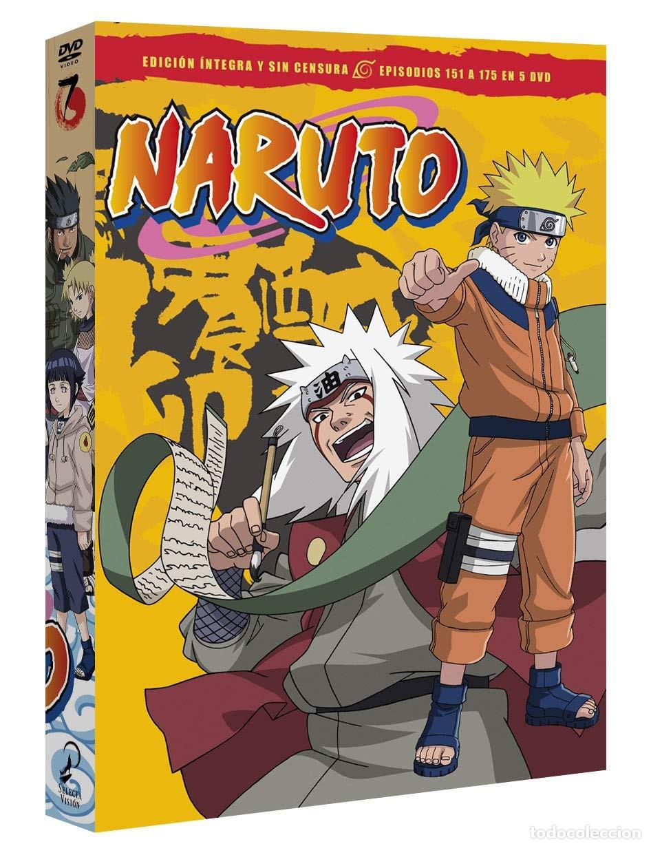 Cinema: Naruto Box 7 Episodios 151 A 175 [DVD]