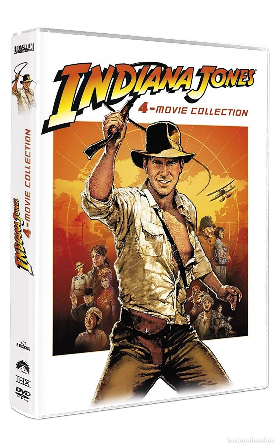 Cinema: Indiana Jones Pack 1-4 + Disco Extras (DVD) (5 discos) [DVD]