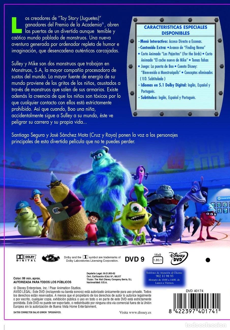 Cine: Monstruos S.A. [DVD] - Foto 2