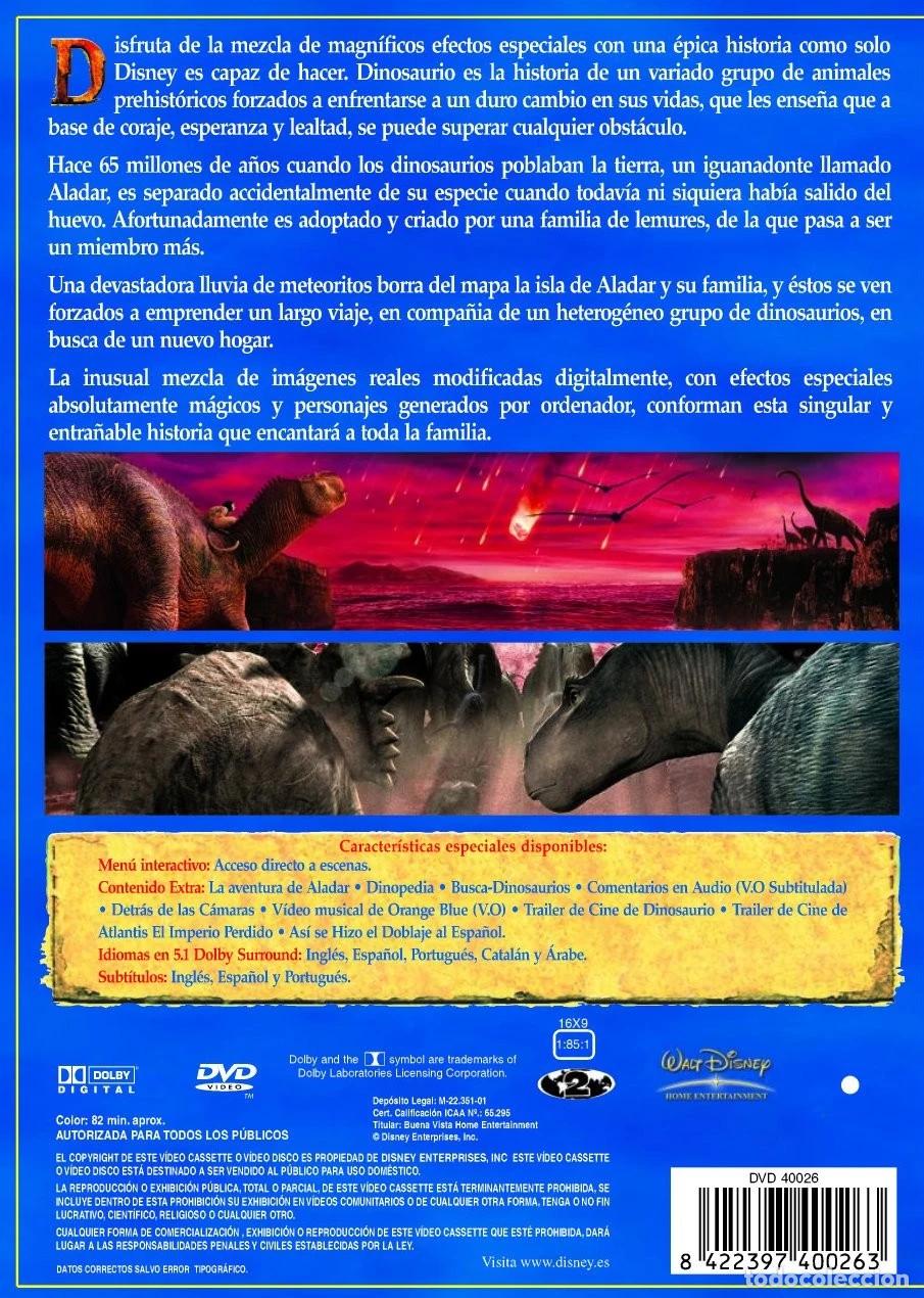 Cine: DINOSAURIO (DVD) - Foto 2