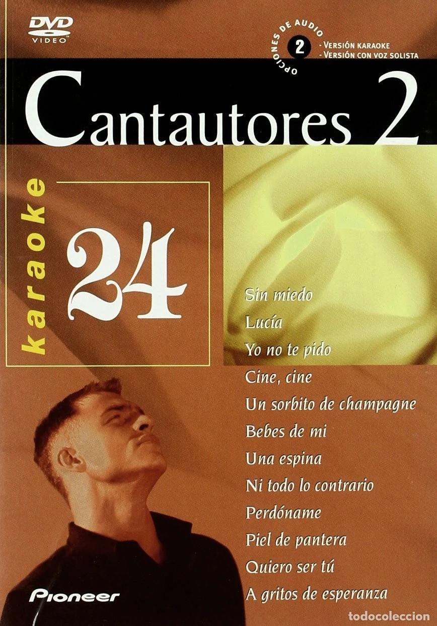 Cinema: Karaoke 24 Cantautores 2 [DVD]