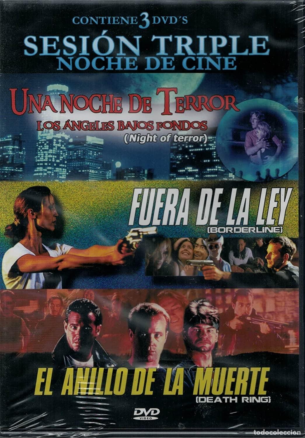 Cinema: Noche de terror+ Fuera ley + Anillode la muerte [3 DVDs]