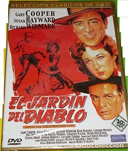 Cin&eacute;ma: El Jardin del Diablo DVD 1954 Garden of Evil con Libreto