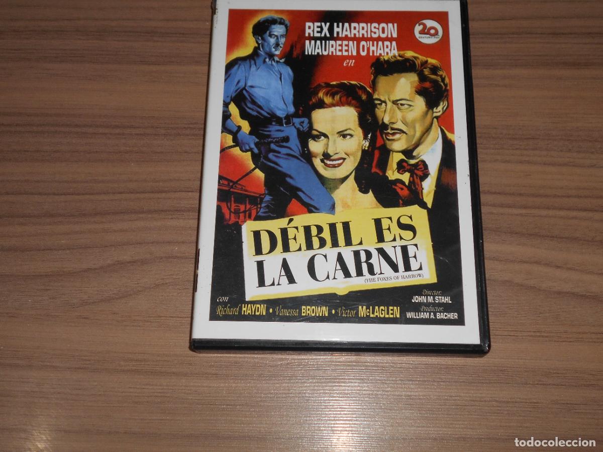 Cin&eacute;ma: DEBIL ES LA CARNE DVD Rex Harrison MAUREEN O' HARA Como NUEVA