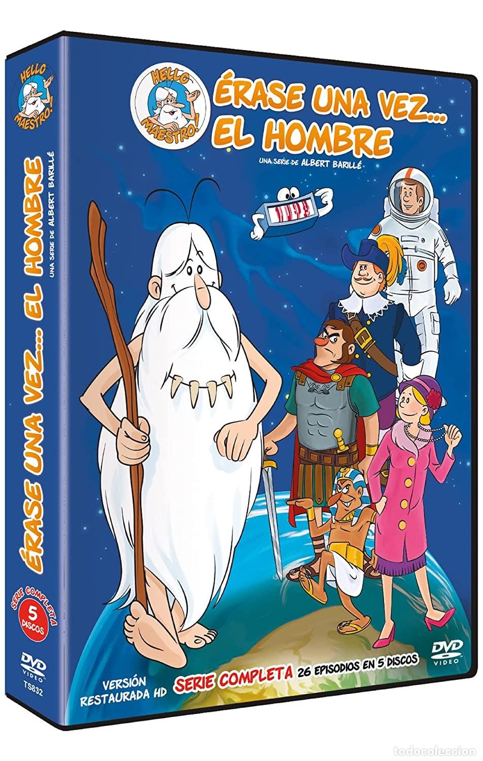 Cinema: &Eacute;rase Una Vez... el Hombre (Serie Completa 5 DVDs) Ed. Sencilla 1978 Il &eacute;tait une fois... l'Homme [D