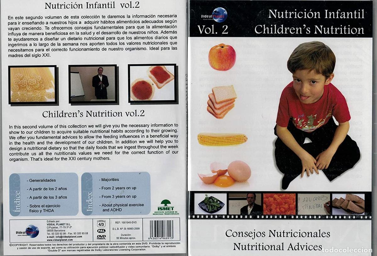 Cinema: Nutrici&oacute;n Infantil Vol 2 DVD Children&acute;s Nutrition estuche fino [DVD]