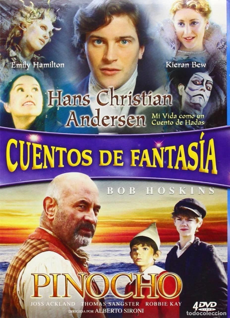 Cine: Hans Christian Andersen. Mi Vida Como Un Cuento De Hadas + Pinocho [DVD] (2003,2008) Hans Christian