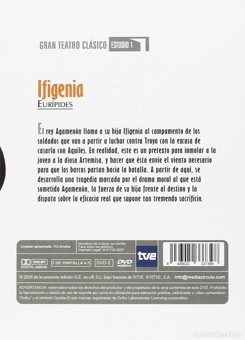 Cine: Ifigenia [DVD] - Foto 2