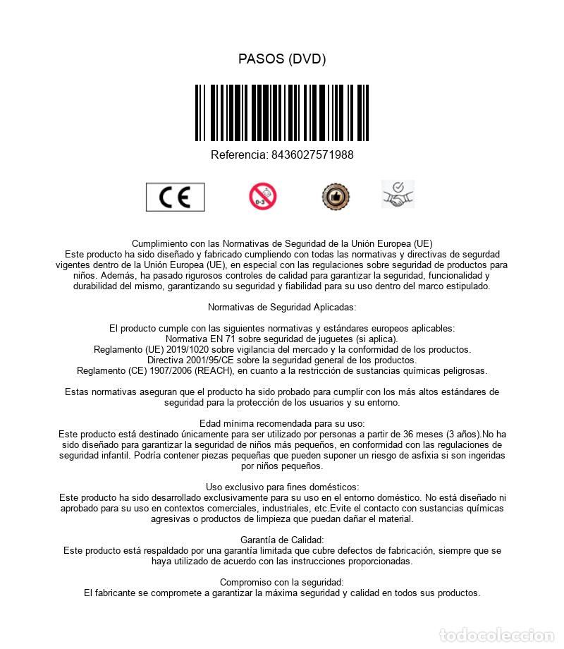 Cine: PASOS (DVD) - Foto 3