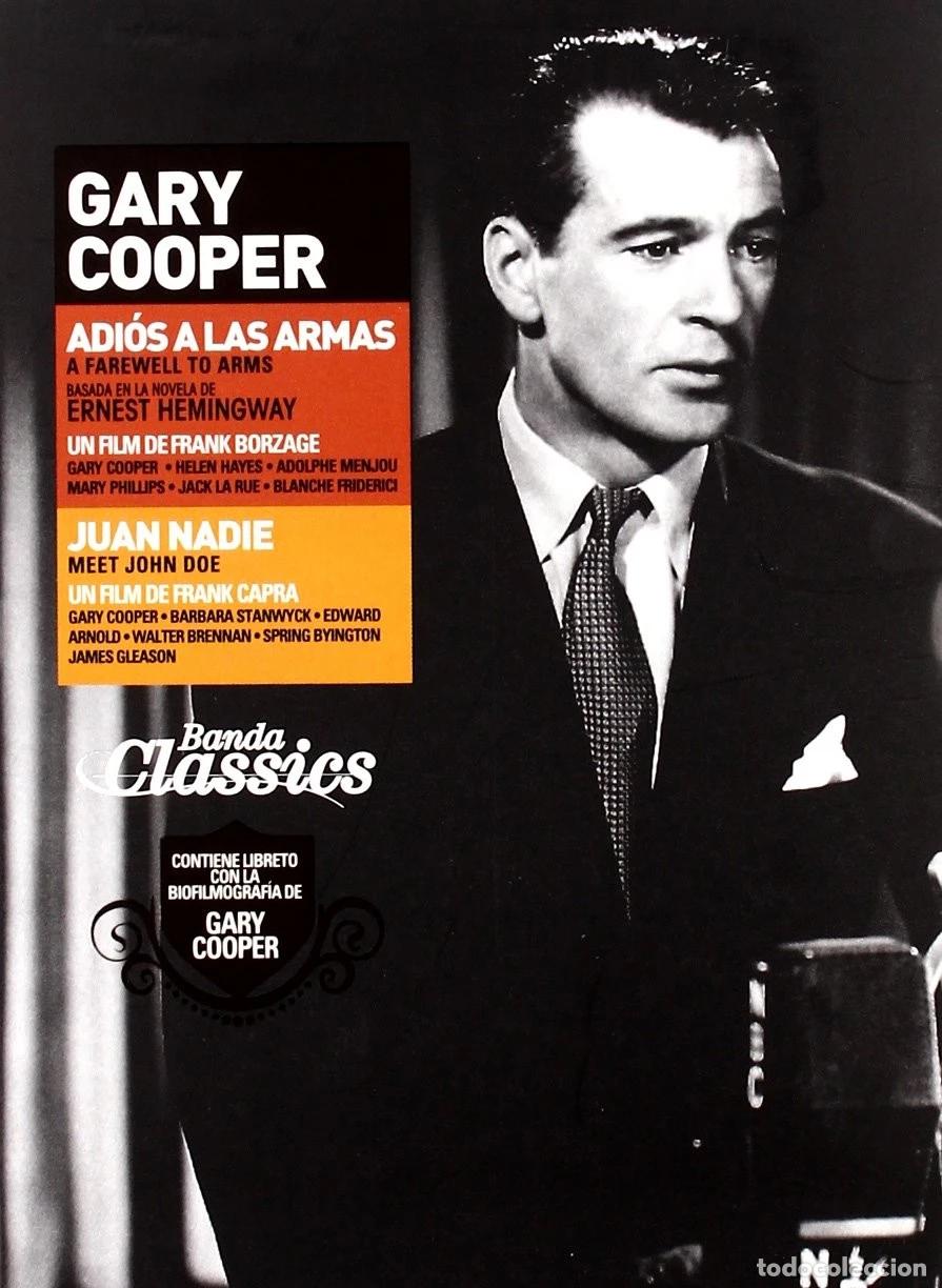 Kino: PACK GARY COOPER: ADIOS A LAS ARMAS + JUAN NADIE