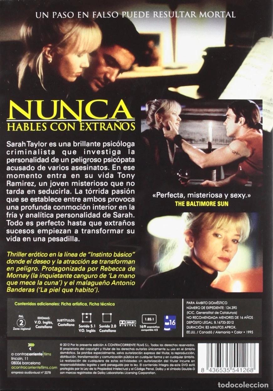 Cine: NUNCA HABLES CON EXTRA&Ntilde;OS (DVD) - Foto 2