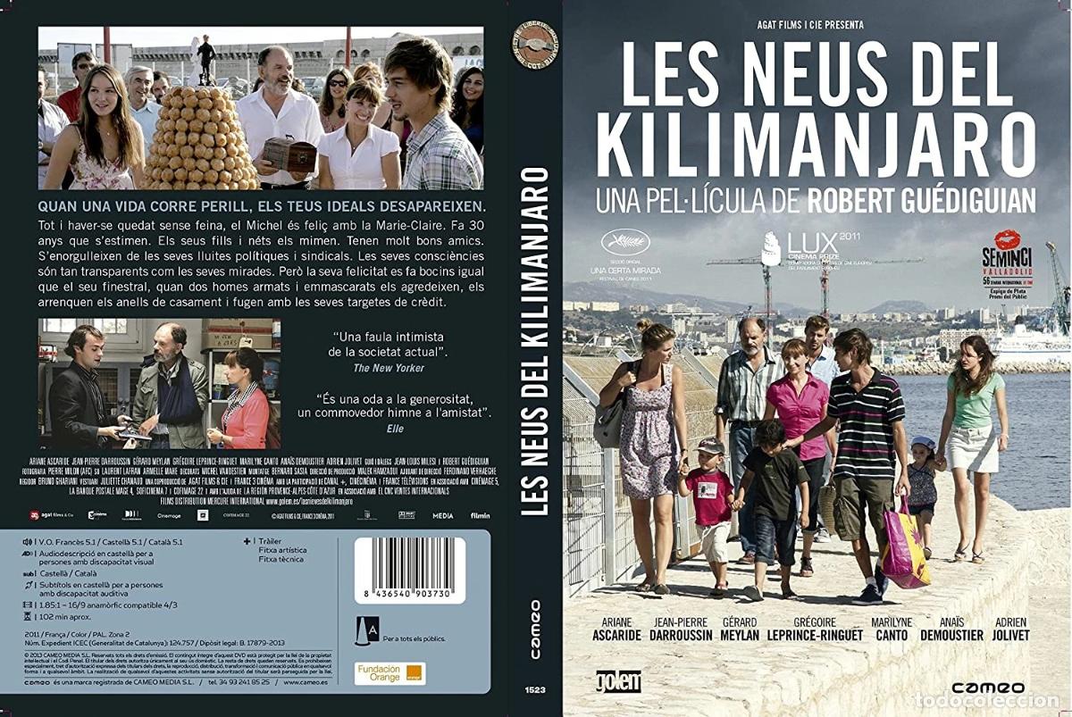 Cinema: Les Neus del Kilimanjaro DVD edici&oacute;n Catal&aacute;n y Castellano