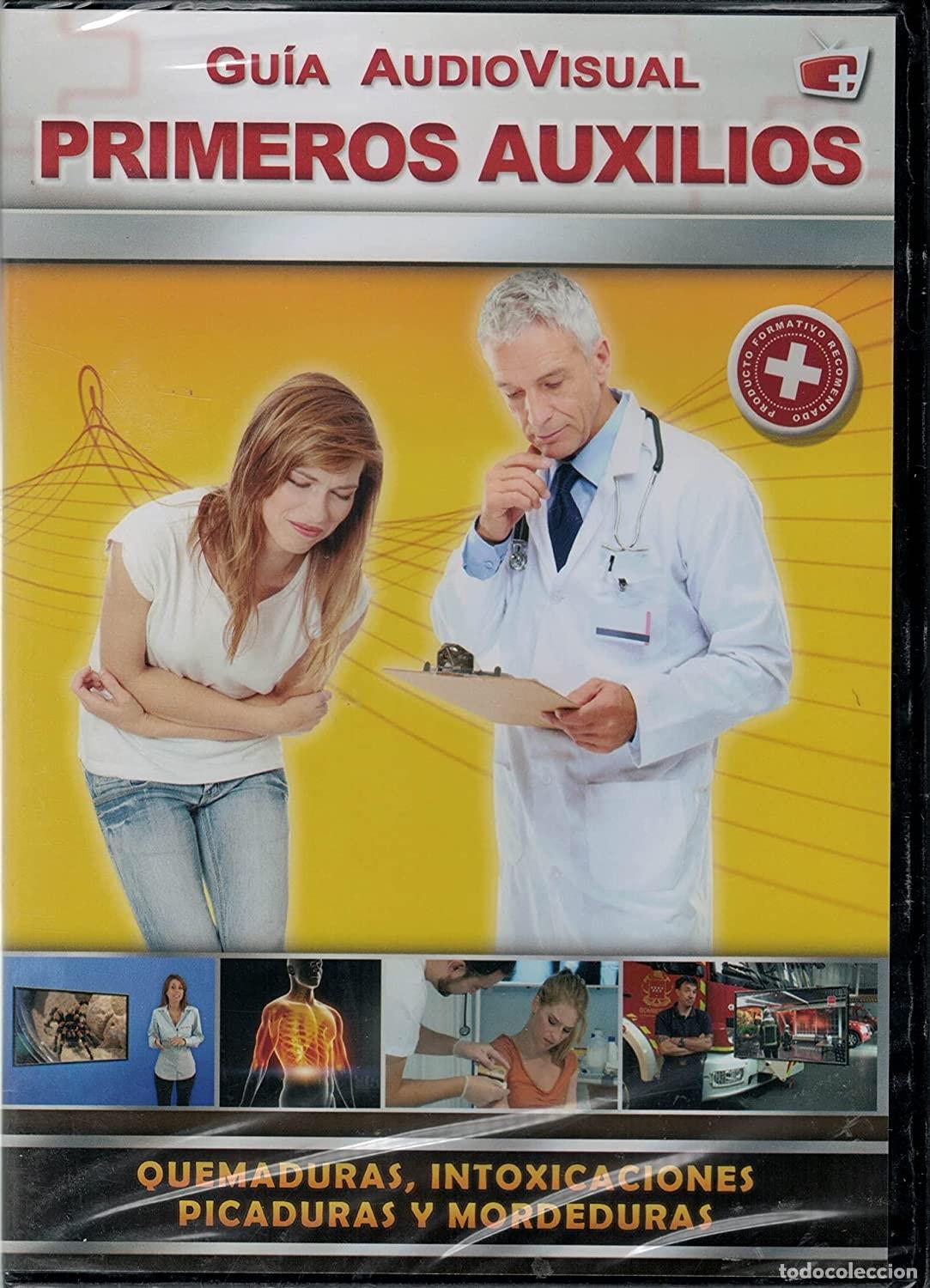 Cin&eacute;ma: Guia Audiovisual Primeros Auxilios-Quemaduras, intoxicaciones,Picaduras y Mordeduras [DVD]