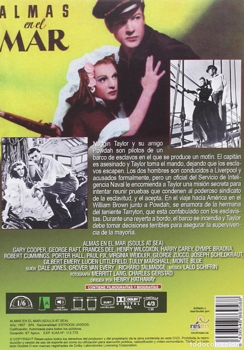 Cine: Almas en el mar [DVD] - Foto 2