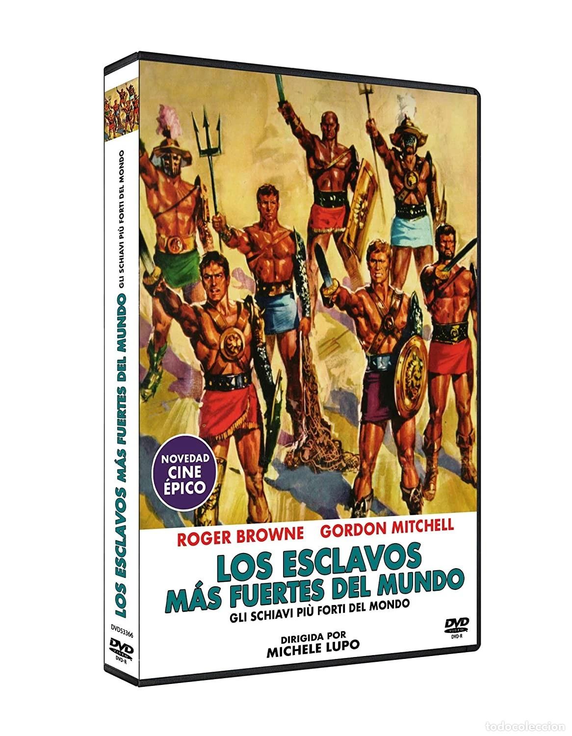 Cine: Los Esclavos M&aacute;s Fuertes del Mundo 1964 DVD Gli schiavi pi&ugrave; forti del mondo