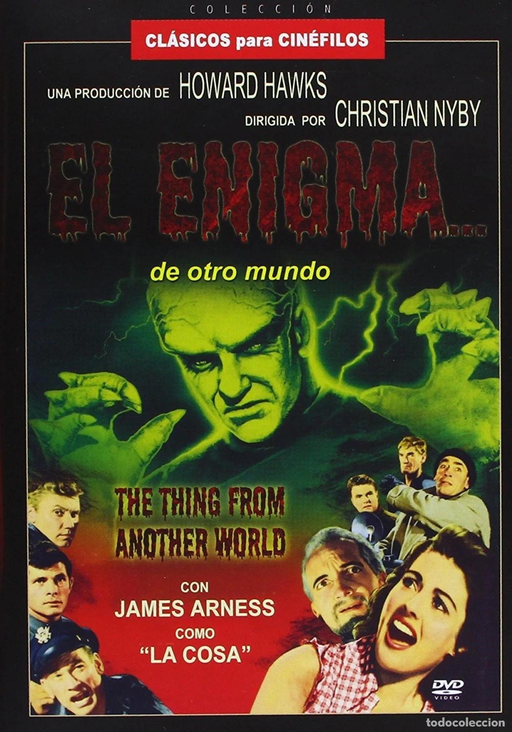 Cine: El Enigma de Otro Mundo DVDr 1951 The Thing from Another World