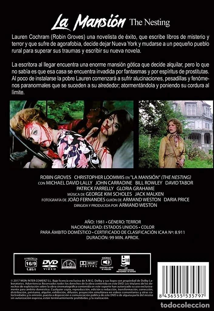 Cine: La Mansi&oacute;n [DVD] (1981) The Nesting - Foto 2