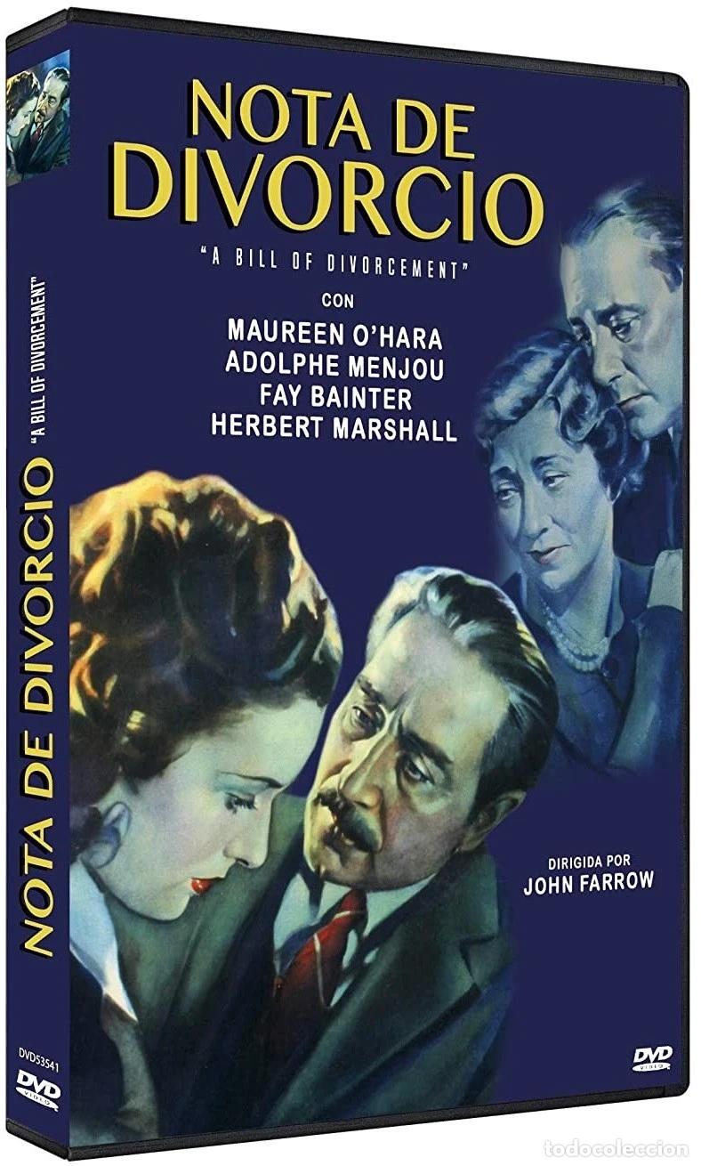 Cinema: Nota de Divorcio [DVD] (1940) A Bill of Divorcement