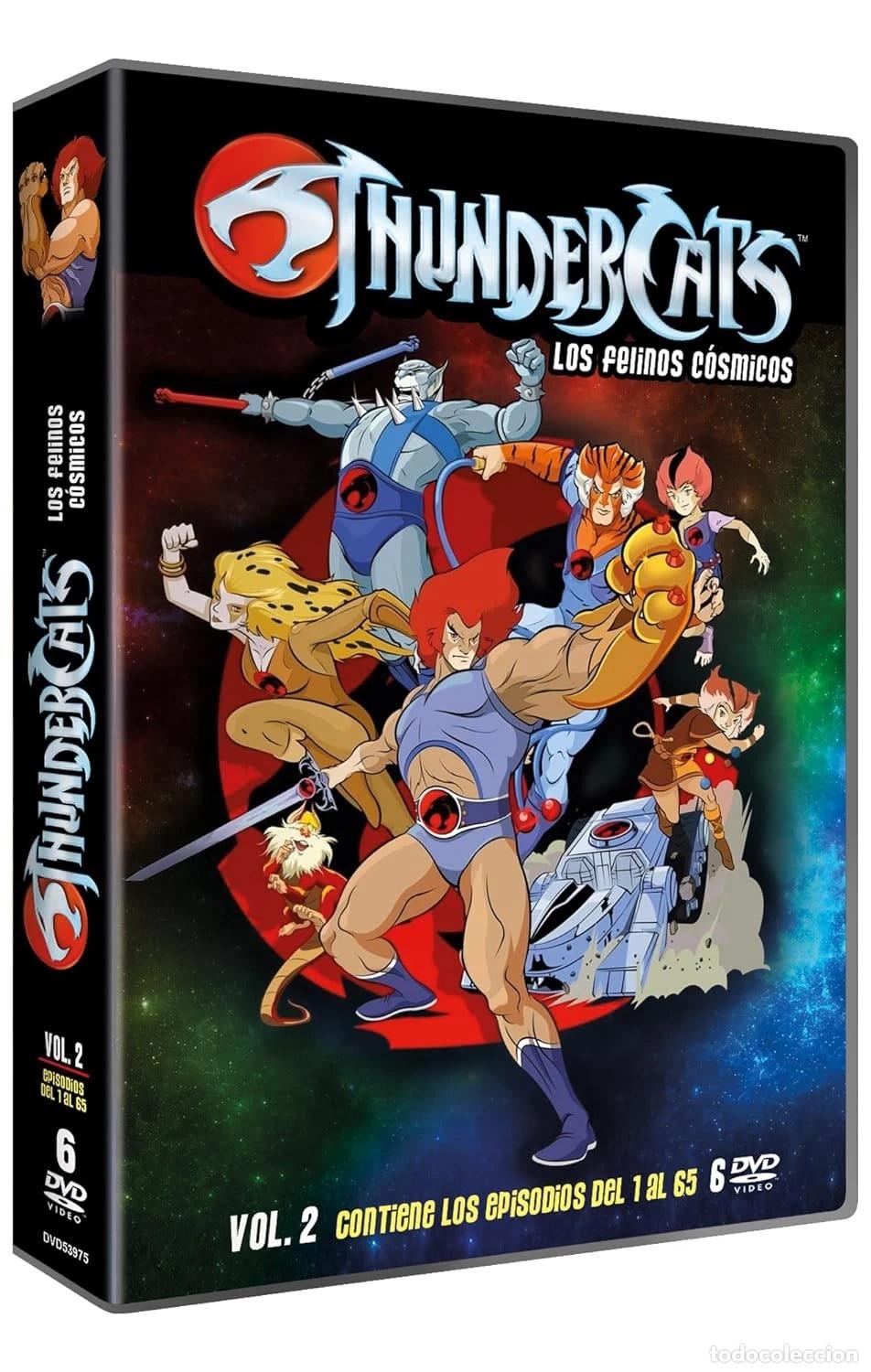 Cinema: THUNDERCATS: LOS FELINOS C&Oacute;SMICOS Temporada 2 (6 DVDs) [DVD]