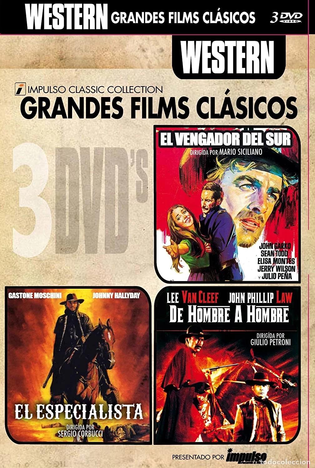 Kino: El Vengador del Sur + El Especialista + De Hombre a Hombre [DVD]