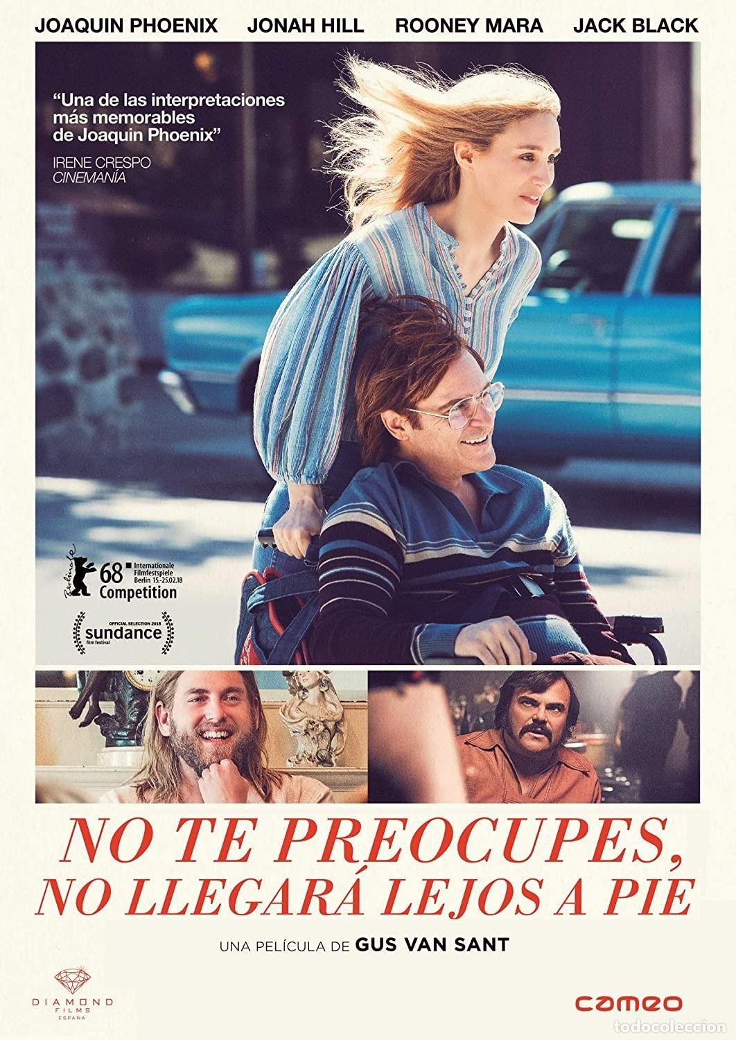 Cinema: No te preocupes, no llegar&aacute; lejos a pie - DVD