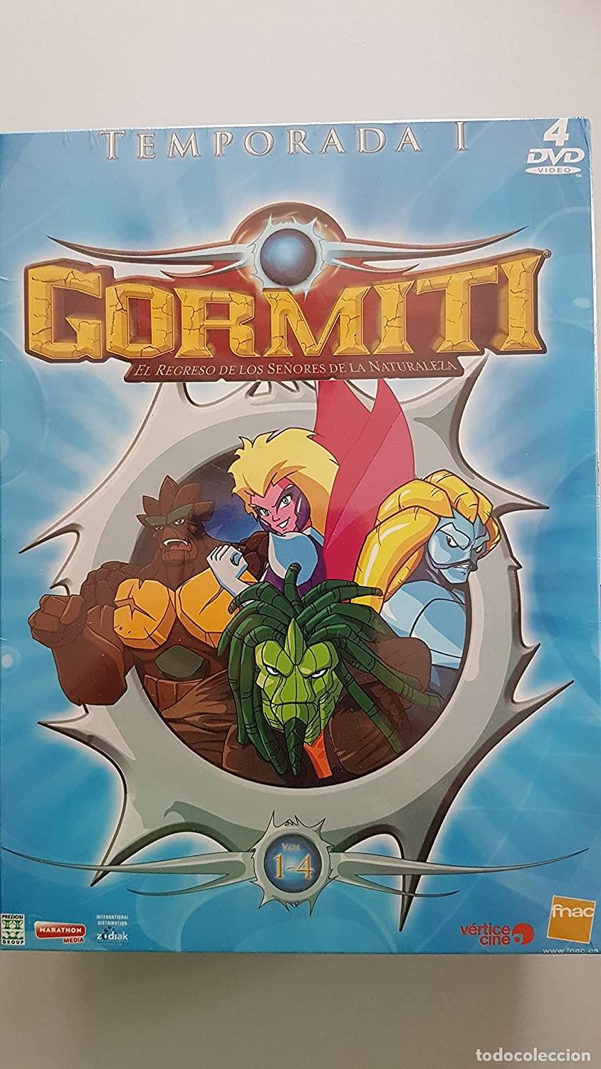 Cinema: Gormiti 4 DVDs Temporada 1 2 puzzles juego de cartas poster
