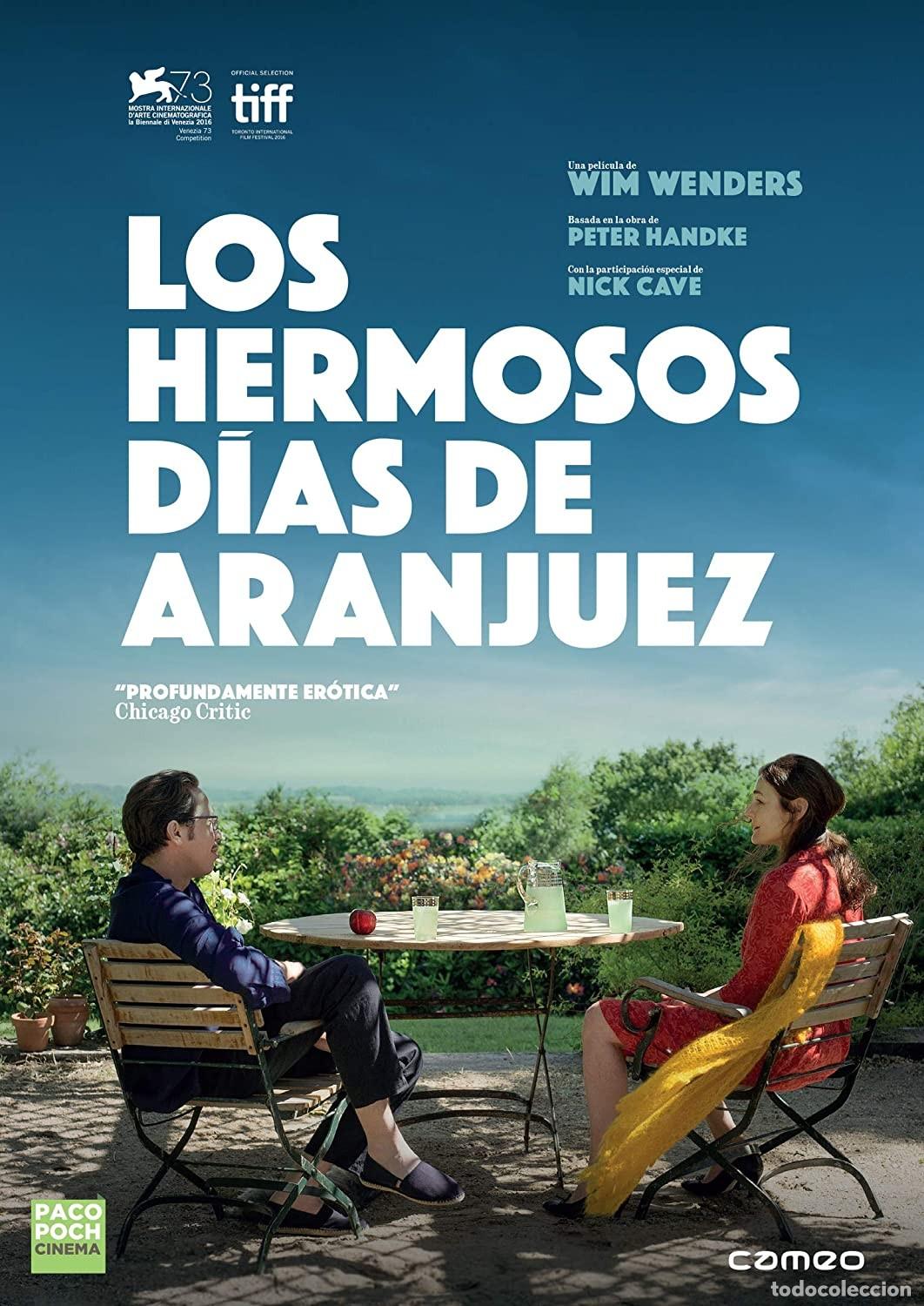 Cinema: Los hermosos d&iacute;as de Aranjuez (V.O.) [DVD]