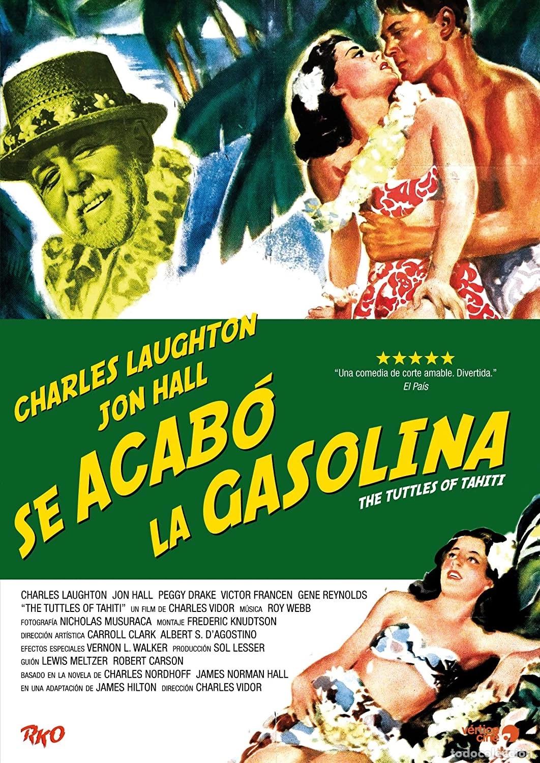 Cinema: Se Acab&oacute; La Gasolina [DVD] (1942) The Tuttles Of Tahiti