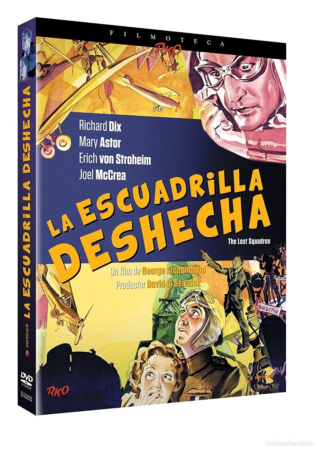 Cinema: La Escuadrilla Deshecha [DVD] (1932) The Lost Squadron
