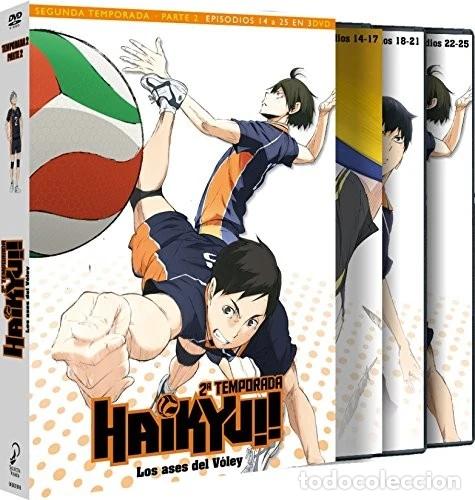 Cinema: Haikyu!! Los Ases Del Voley Temporada 2 Parte 2 Ep. 14-25 [DVD]