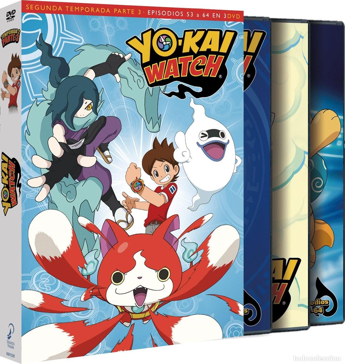 Kino: Yo-Kai Watch Temporada 2 Parte 3. Episodios 52 A 64. [DVD]