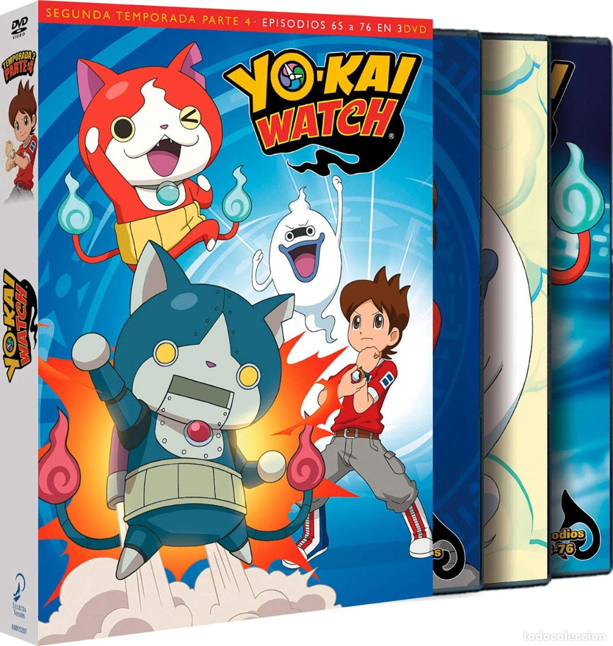 Kino: Yo-Kai Watch Temporada 2 Parte 4 Episodios 65 A 76 [DVD]