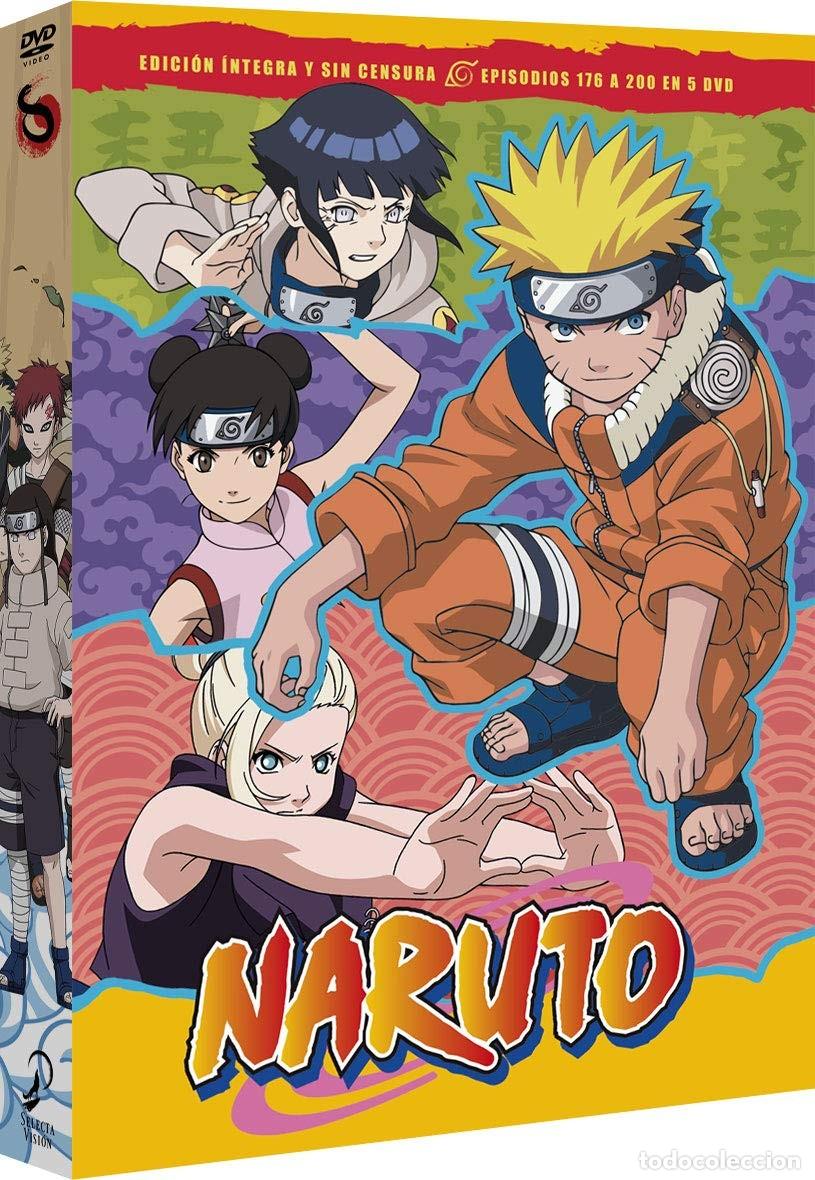 Cinema: Naruto Box 8 Episodes 176 To 200 [DVD]