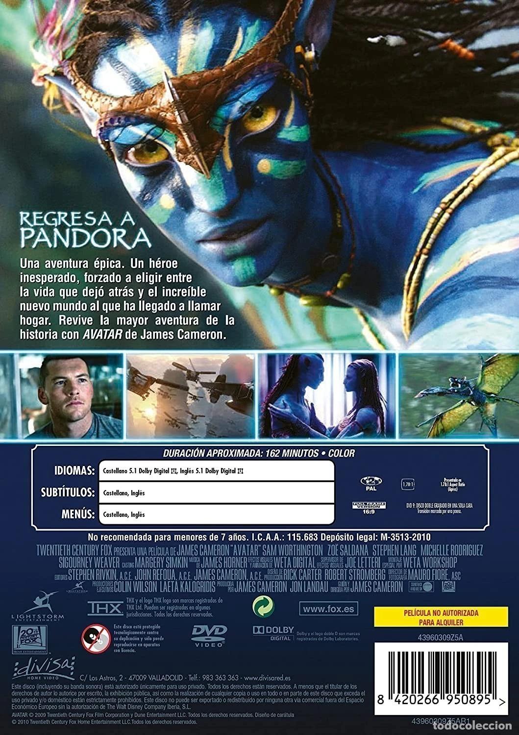 Cine: Avatar [DVD] - Foto 2