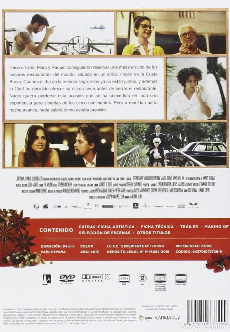 Cine: MEN&Uacute; DEGUSTACI&Oacute;N (DVD) - Foto 2