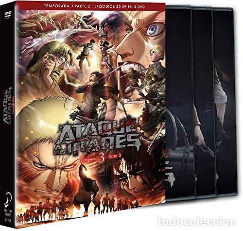 Cin&eacute;ma: Ataque A Los Titanes Temporada 3 - Parte 2, Episodios 50 A 59 [DVD]