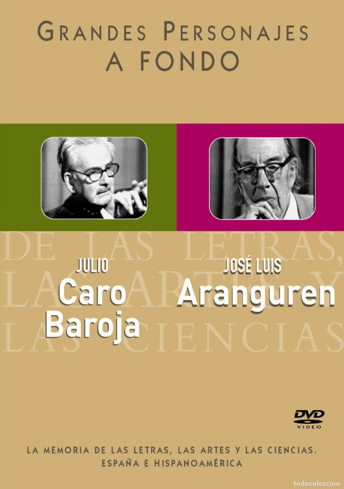 Cinema: DVD 29 - ANTROPOLOGI?A Y FILOSOFI?A Caro Baroja - Aranguren [DVD]