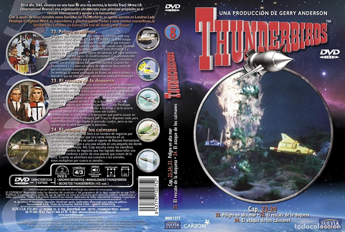 Cinema: THUNDERBIRDS volumen 8