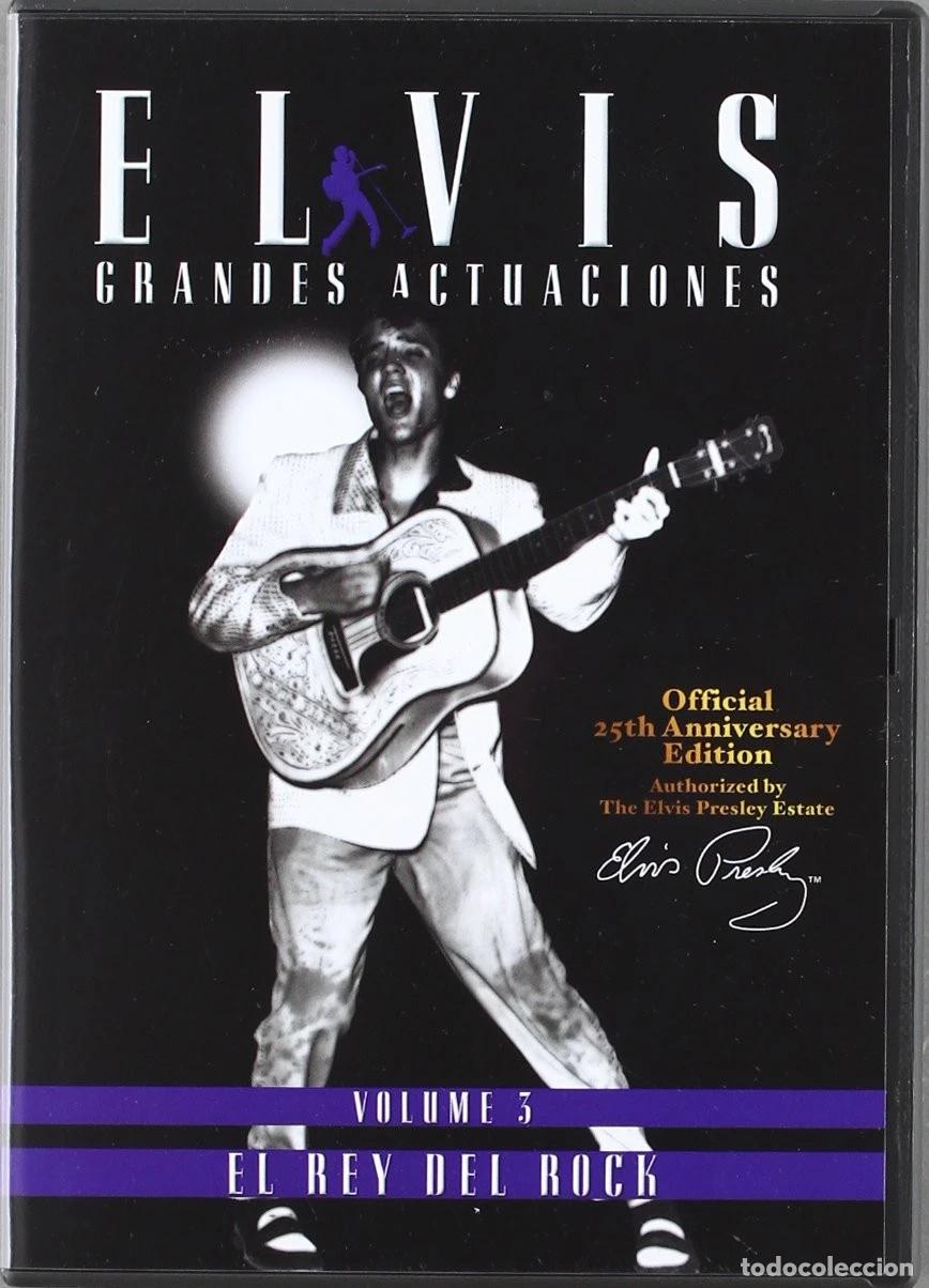 Cinema: Elvis Presley Vol. 3 El Rey Del Rock Grandes Actuaciones [DVD]