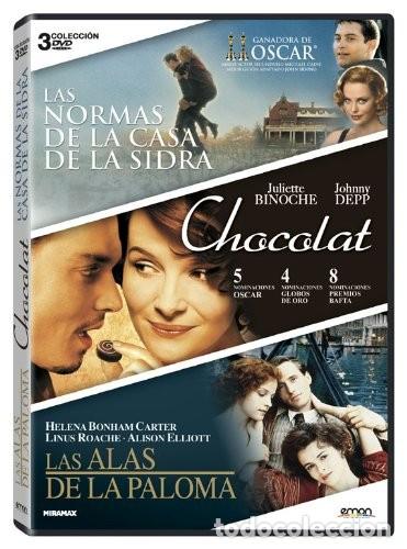 Cin&eacute;ma: Pack: Las Normas De La Casa De La Sidra + Las Alas De La Paloma + Chocolat [DVD]