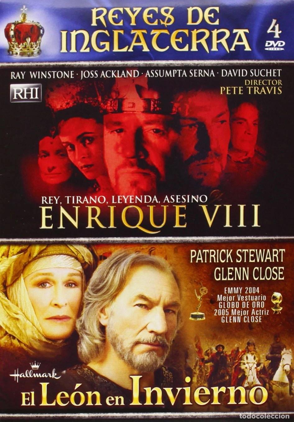 Cinema: ENRIQUE VIII + EL LEON DE INVIERNO (DVD)