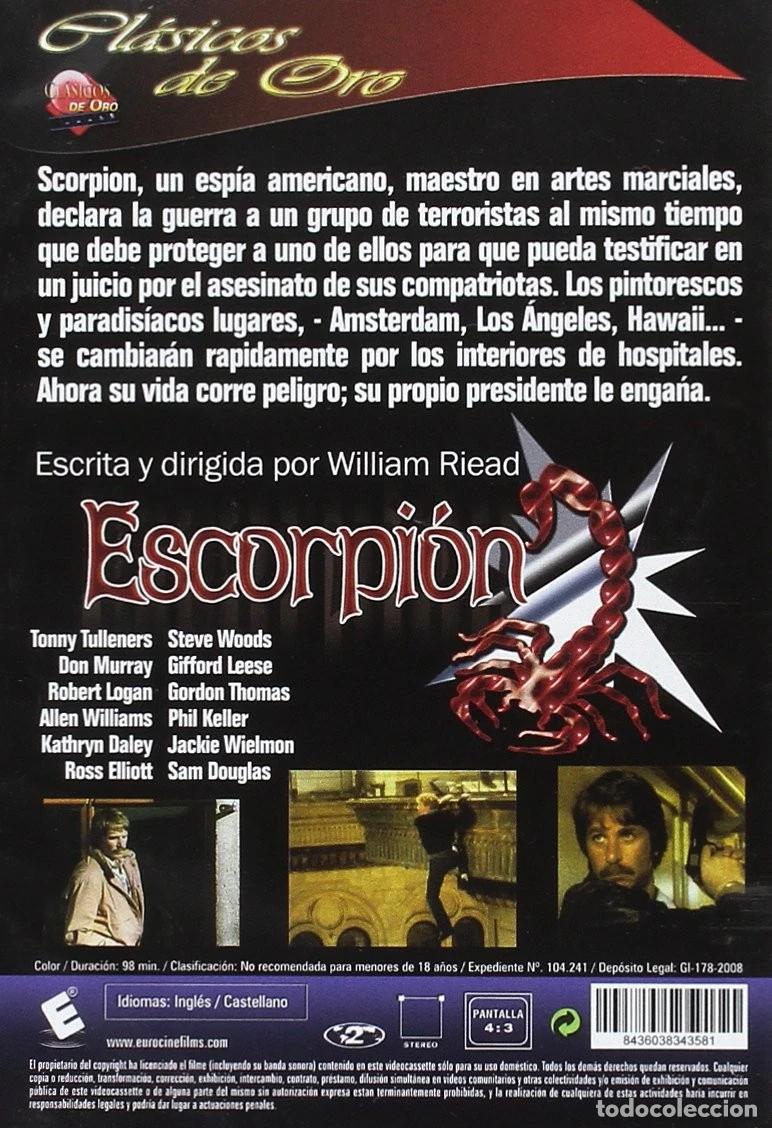 Cine: Escorpion [DVD] - Foto 2
