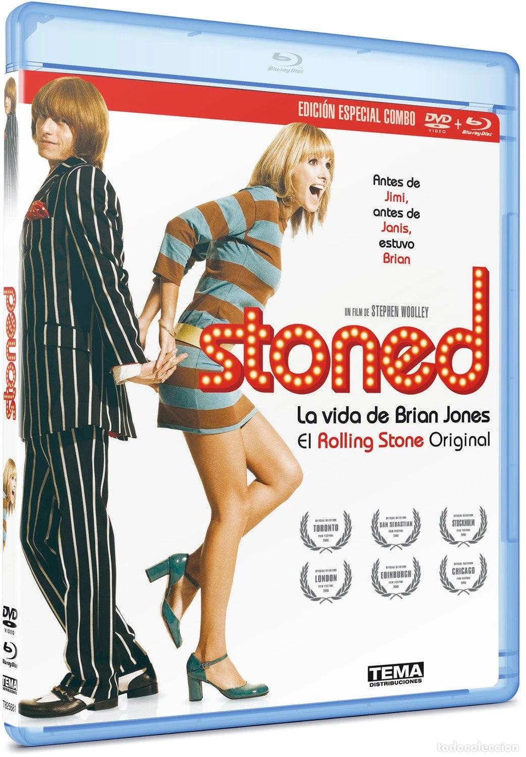 Cine: STONED (LA VIDA DE BRIAN JONES) [Combo DVD + Blu-ray]