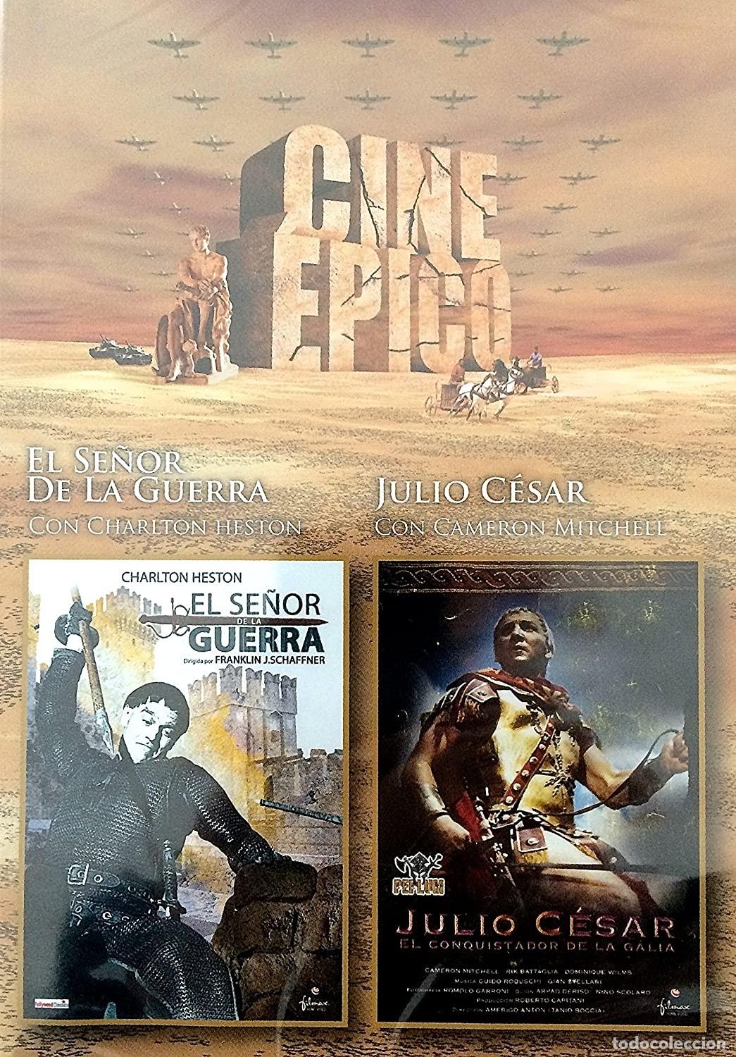 Cinema: CINE &Eacute;PICO-EL SE&Ntilde;OR DE LA GUERRA-JULIO CESAR [DVD]