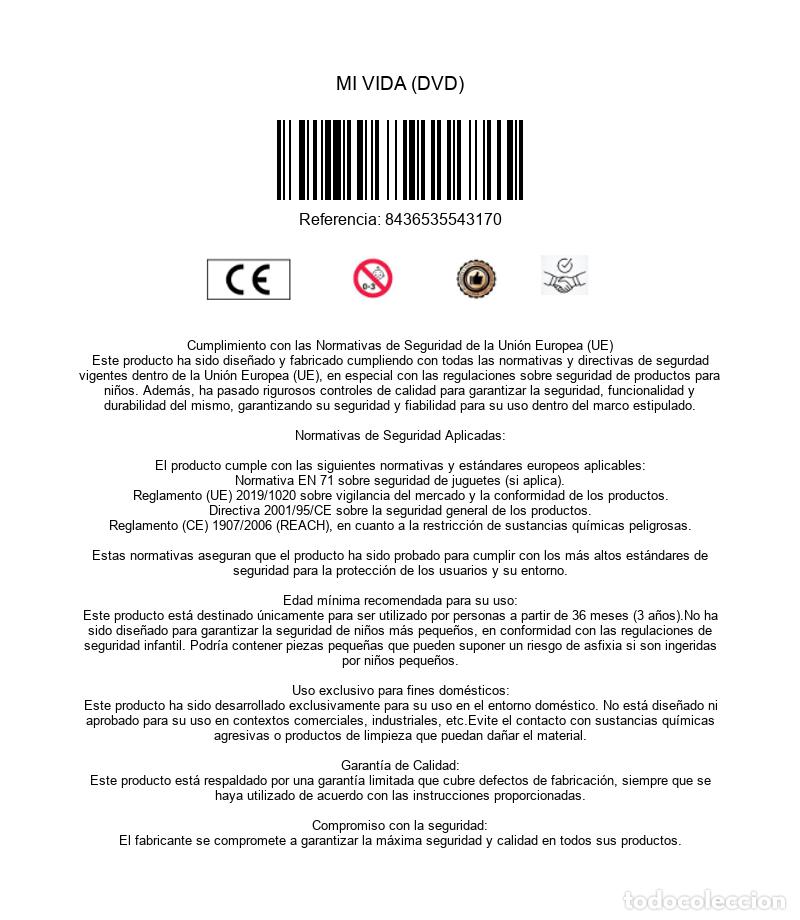 Cine: MI VIDA (DVD) - Foto 3