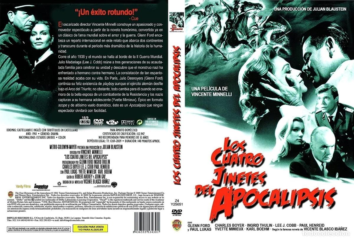 Kino: Los Cuatro Jinetes del Apocalipsis DVD 1962