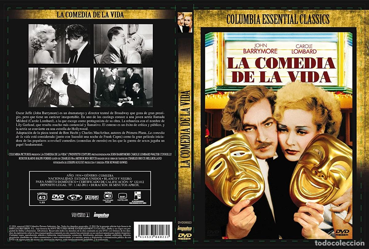 Kino: La Comedia de la Vida DVD 1934 Twentieth Century (20th Century)