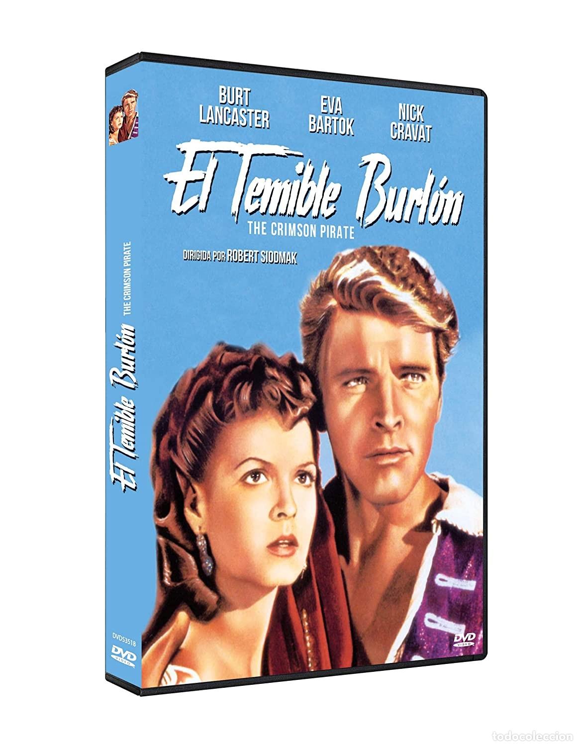 Kino: El Temible Burl&oacute;n [DVD] (1952) The Crimson Pirate